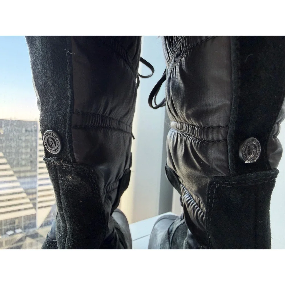 The North Face Shellista Women's Winter Boots Black Fur Lined US 8 EU‎ 39